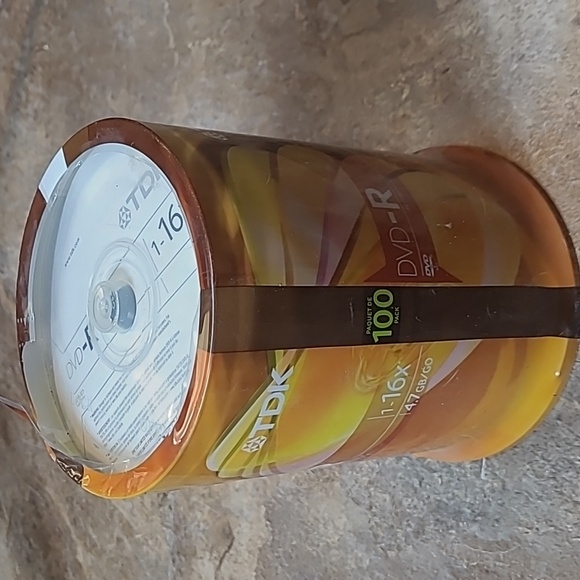 TDK DVD-R 100 Pack 1 - 16x 4.7go - Picture 4 of 4